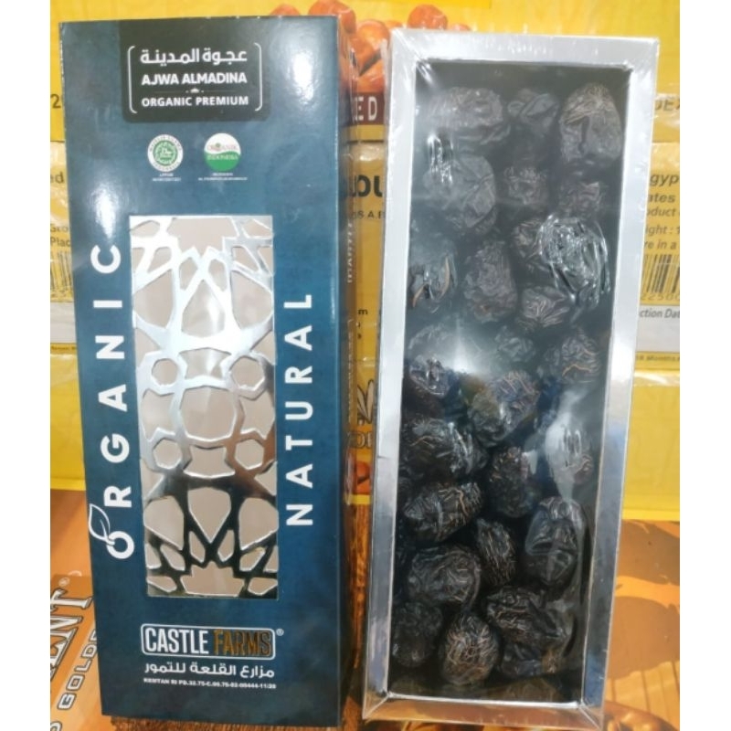 

Kurma Ajwa Castle Farms Premium 500 gr | Buah Kurma Original