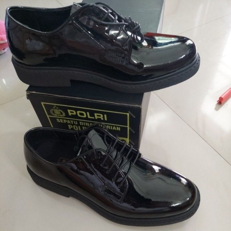 SEPATU PDH JATAH POLRI
