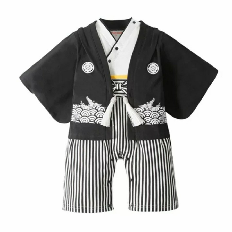 Japan Kimono romper bayi kostum jepang baby boy costum jumperr