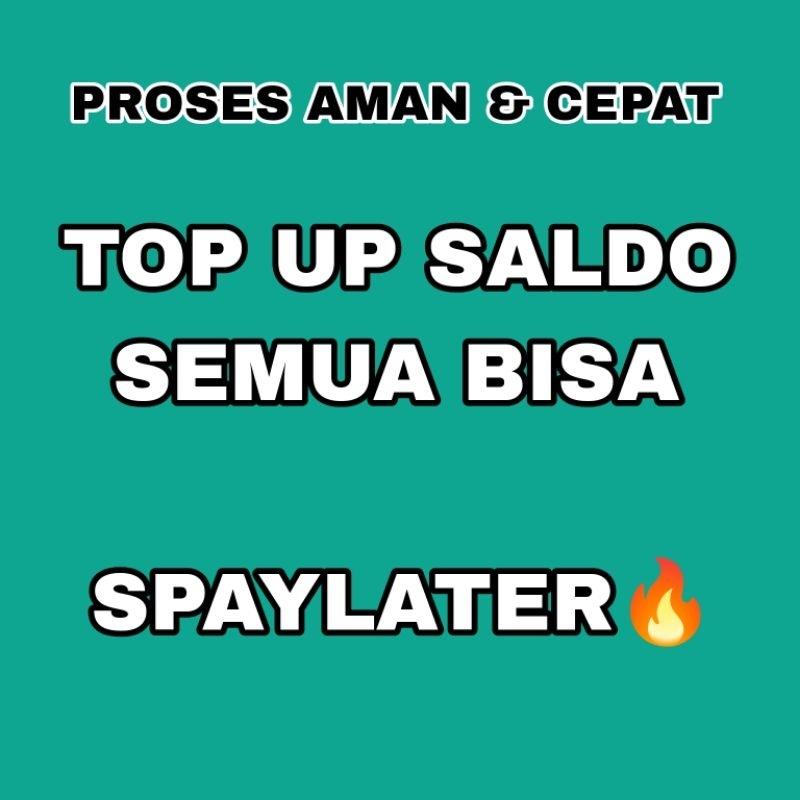 

TOP UP SALDO SEMUA BISA MURAH PROSSES INSTANT