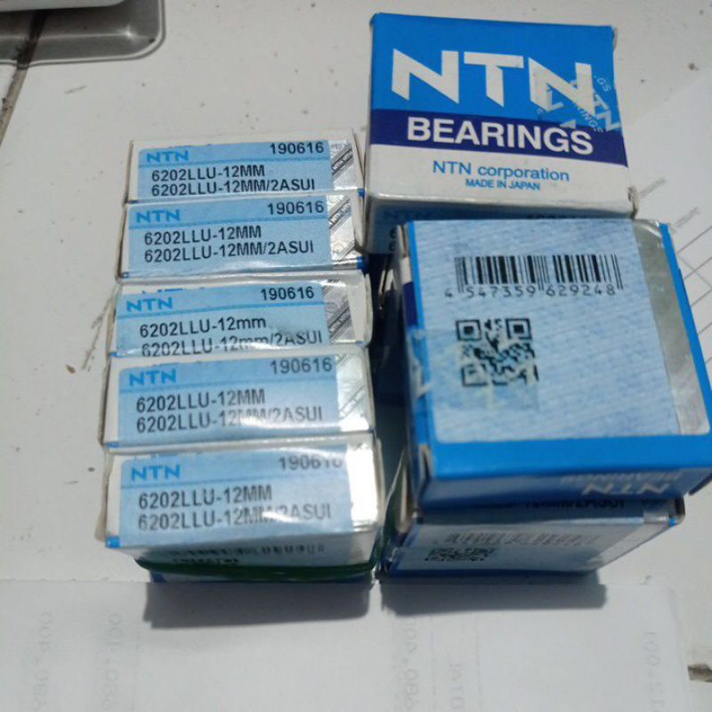 LAKER LAHER  NTN 6202-12MM NTN tutup karet