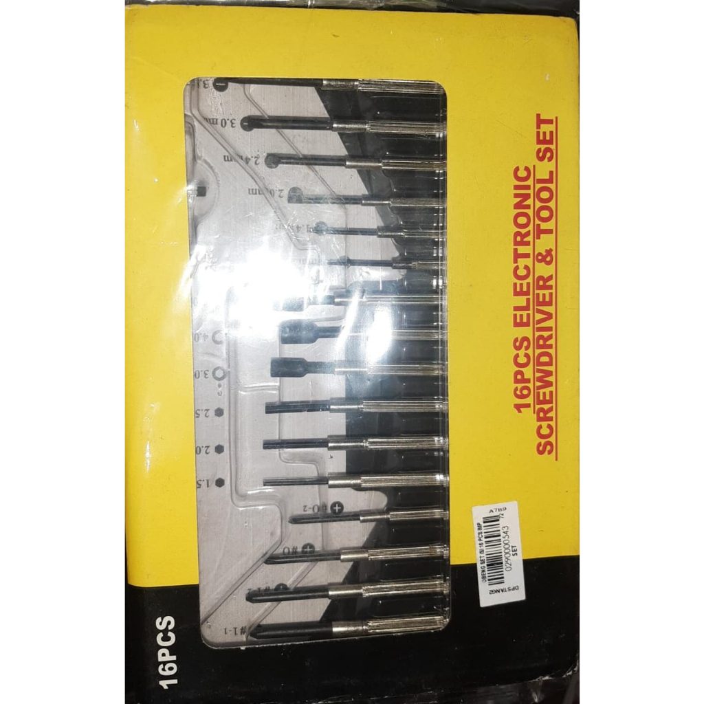 OBENG SET ARLOJI/OBENG JAM/OBENG SET ISI 16PCS IMP/OBENG MULTIFUNGSI/PERLENGKAPAN ALAT JAM TANGAN