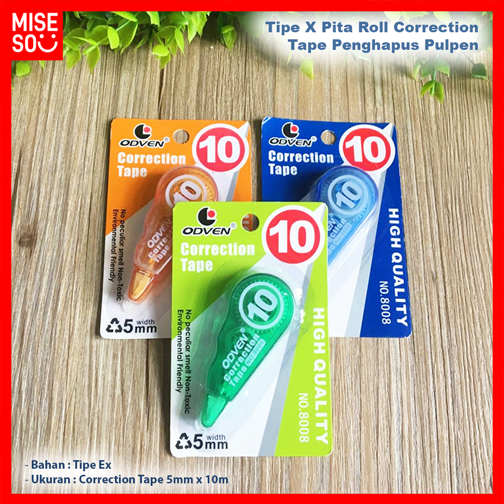 

Tipe X Pita Roll Penghapus Pulpen Correction Tape 967