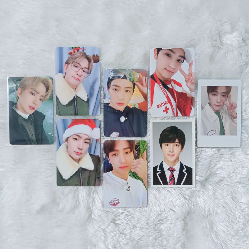 (Part 5) Photocard Hyunjae The Boyz Jewel Be Awake / MS Xmassy Christmas Set / Skoolooks / MS Merah 