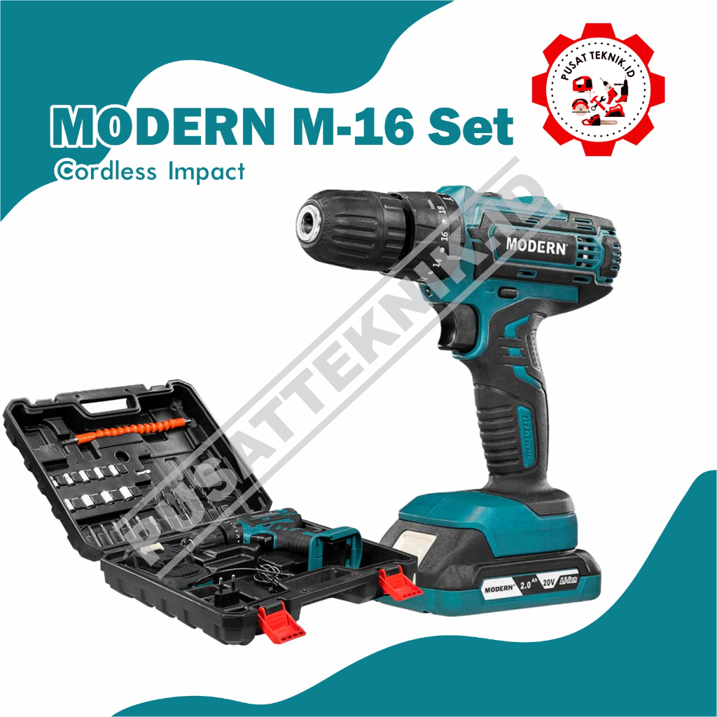 BOR MODERN M16 SET 20V CORDLESS DRILL MODERN M16 SET