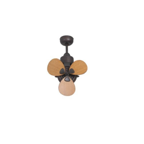 Ceiling Fan MT EDMA 15IN Mini Kipas Plafon fancy - Cokelat