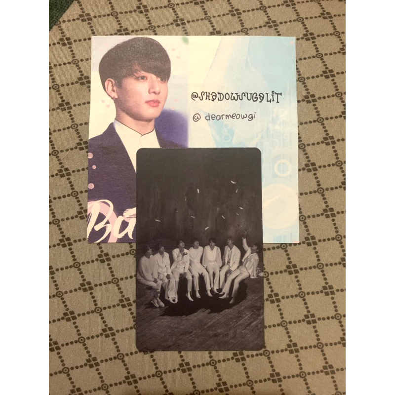 BTS Mots ver 1 group photocard pc