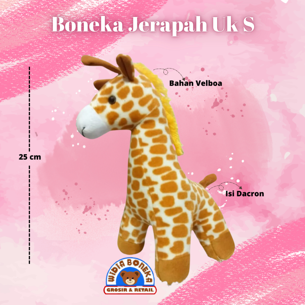 BONEKA JERAPAH / ZEBRA / MINION / KEROPI / BABY SHARK / GAJAH / KANGURU /  WORTEL / PISANG / BABI / SAPI OBRAL