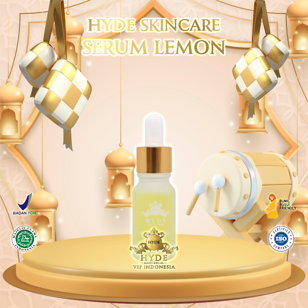 Hyde Beauty Skincare Serum Glowing Extra Lemon | Serum Glowing Wajah