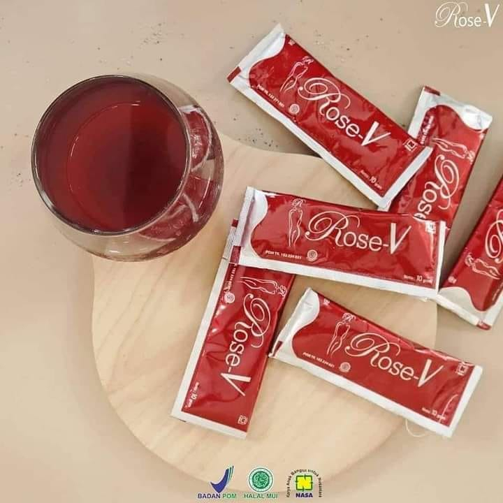 

ROSE V NASA 1 BOX 15 SACHET AMAN BPOM MINUMAN BERNUTISI UNTUK WANITA MINUMAN HERBAL