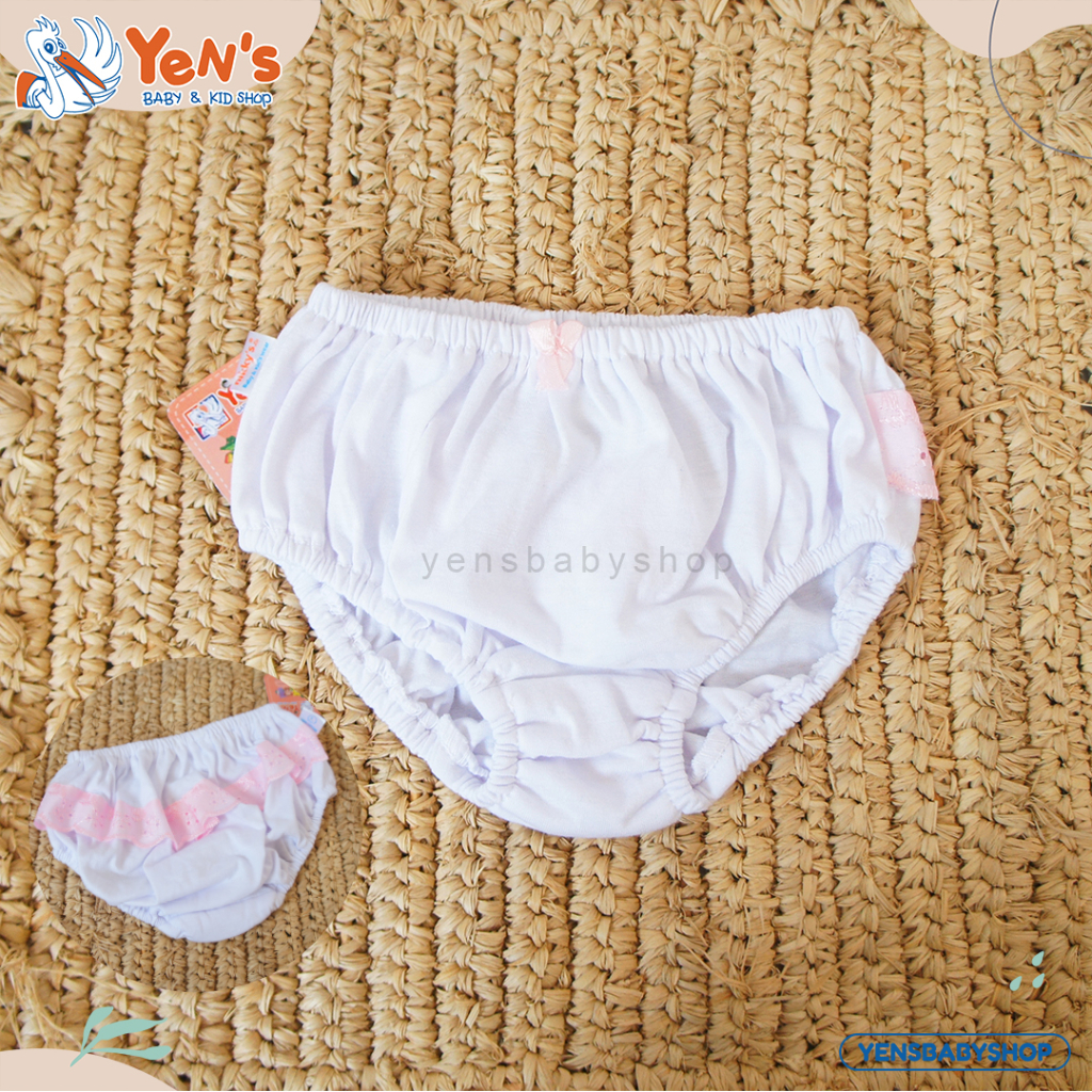Celana Dalam Renda Anak  Perempuan Putih
