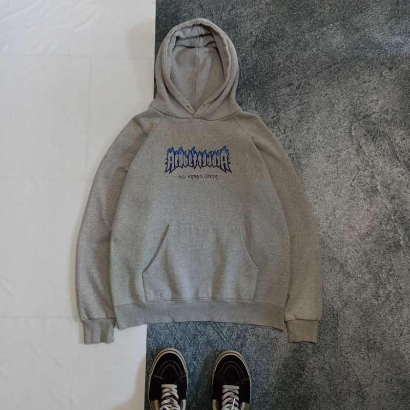 Acover Flame Hoodie Grey