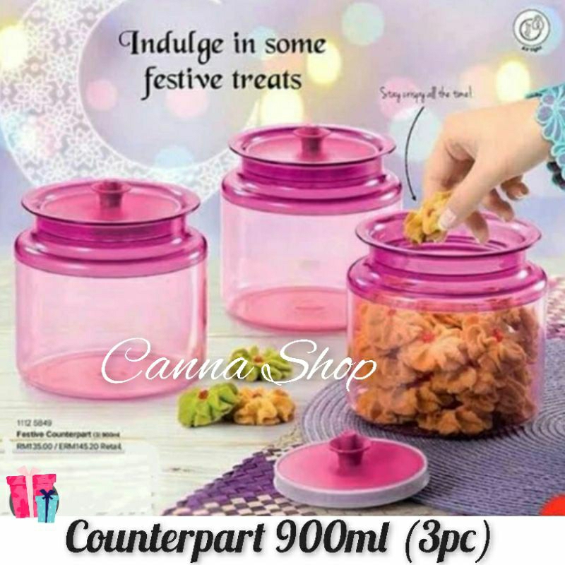 Counterpart 900ml Tupperware Malaysia