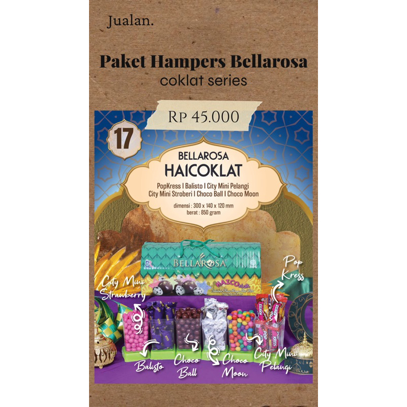 

Paket Hampers Bellarosa Haicoklat