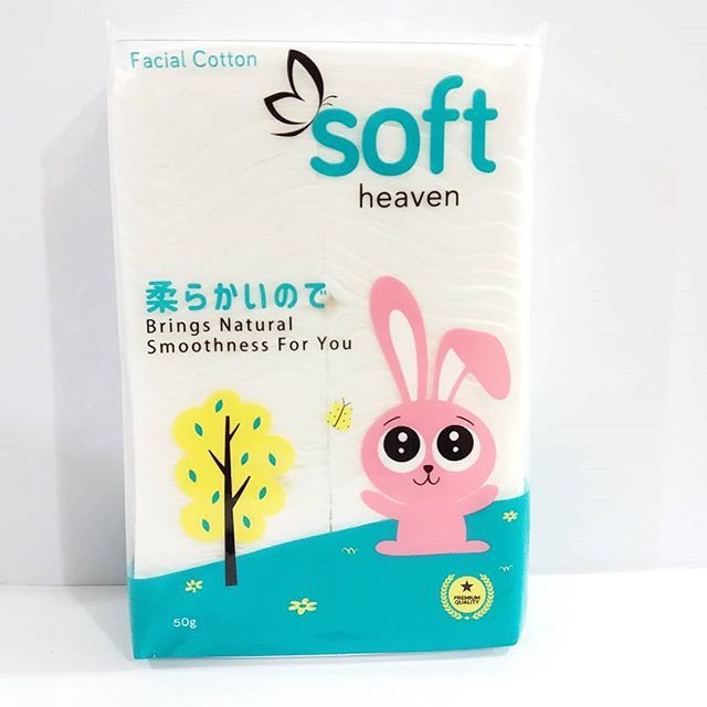Kapas SOFT HEAVEN - facial cotton 50gr