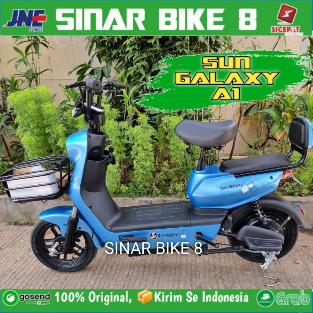 Sepeda Listrik Electric Bike SUN GALAXY A1 E Bike 350 Watt