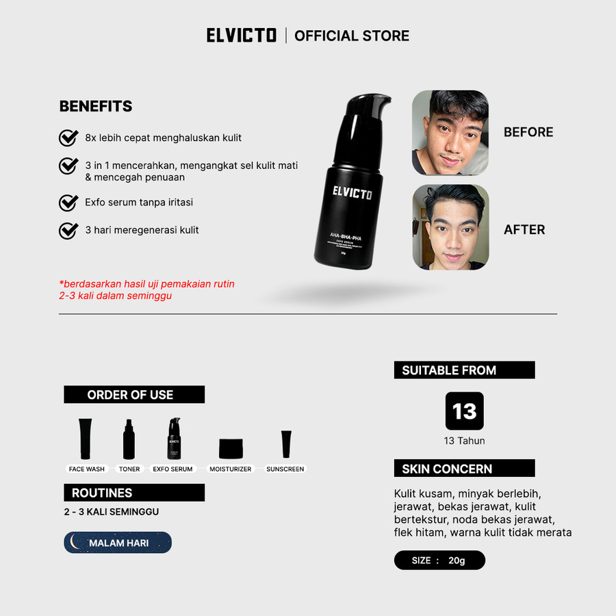 Elvicto Exfo Serum 20 ml