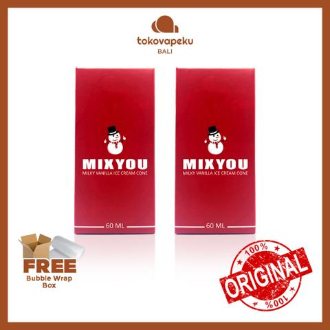 MIXYOU MILKY VANILLA ICE CREAM CONE MIXYOU 60ML AUTHENTIC by OMNI LAB