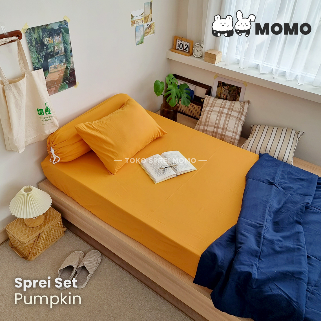 Sprei Set Microtex Polos Seri 01 - Ukuran 90 x 200