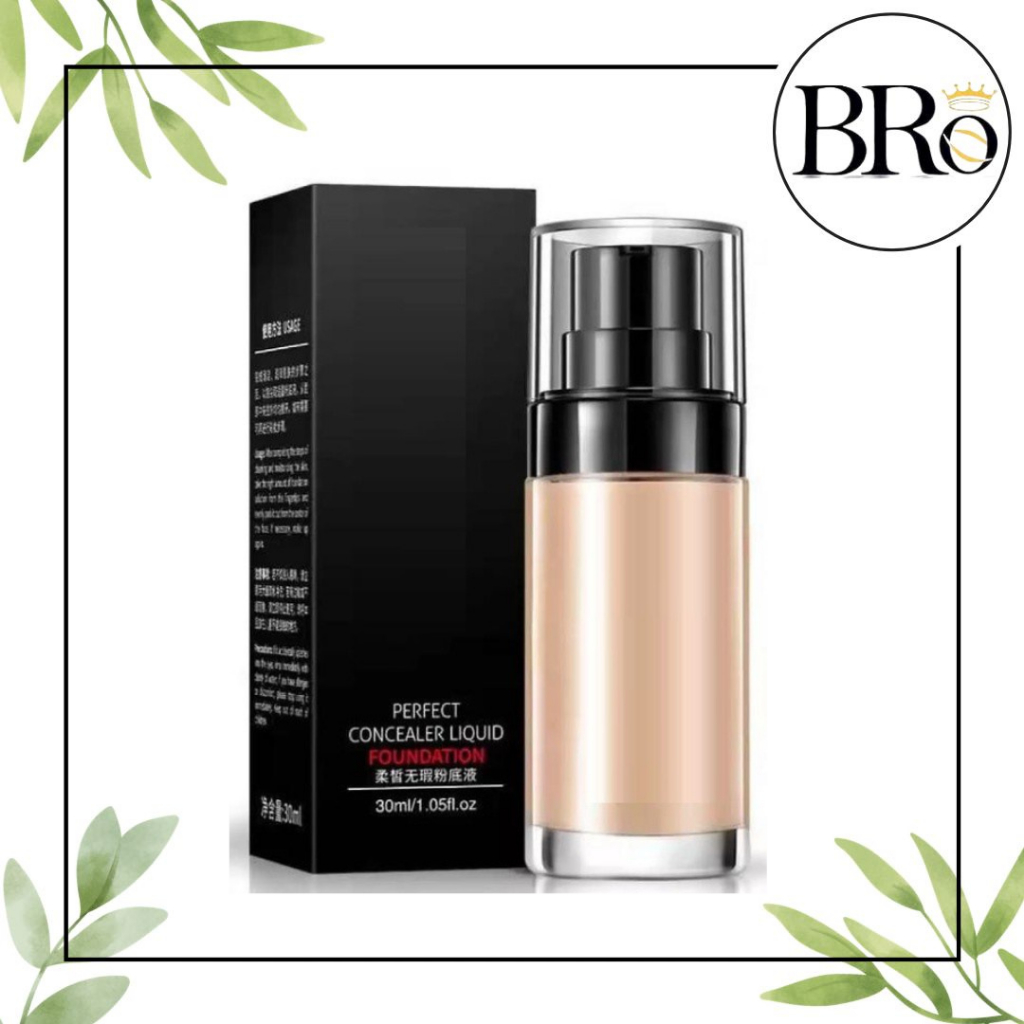 [30ml] [MUP] BIOAQUA MAKE UP PROFESSIONAL PERFECT CONCEALER LIQUID FOUNDATION / FOUNDATION