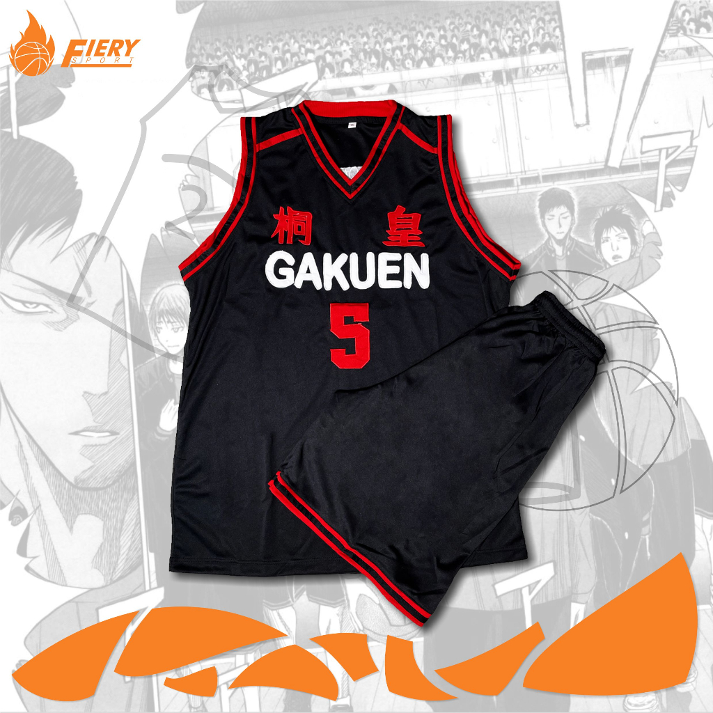 Jersey Anime Kuroko No Basuke Gakuen 'Aomine'