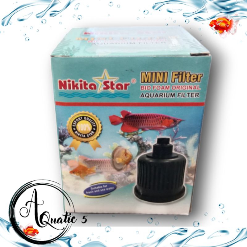 Media Filter mini filter Aquarium Aquascape NIKITA STAR MINI FILTER