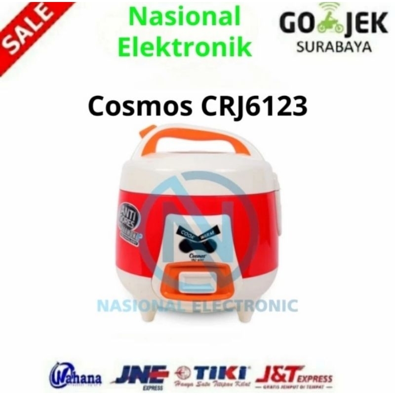 MAGIC COM COSMOS CRJ6123 / PENANAK NASI COSMOS CRJ 6123 / COSMOS MAGIC COM CRJ6123
