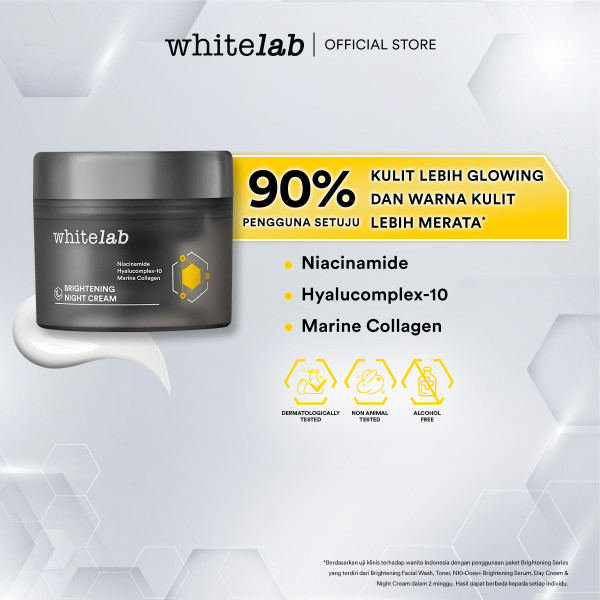 WHITELAB Brightening Night Cream - 20gr