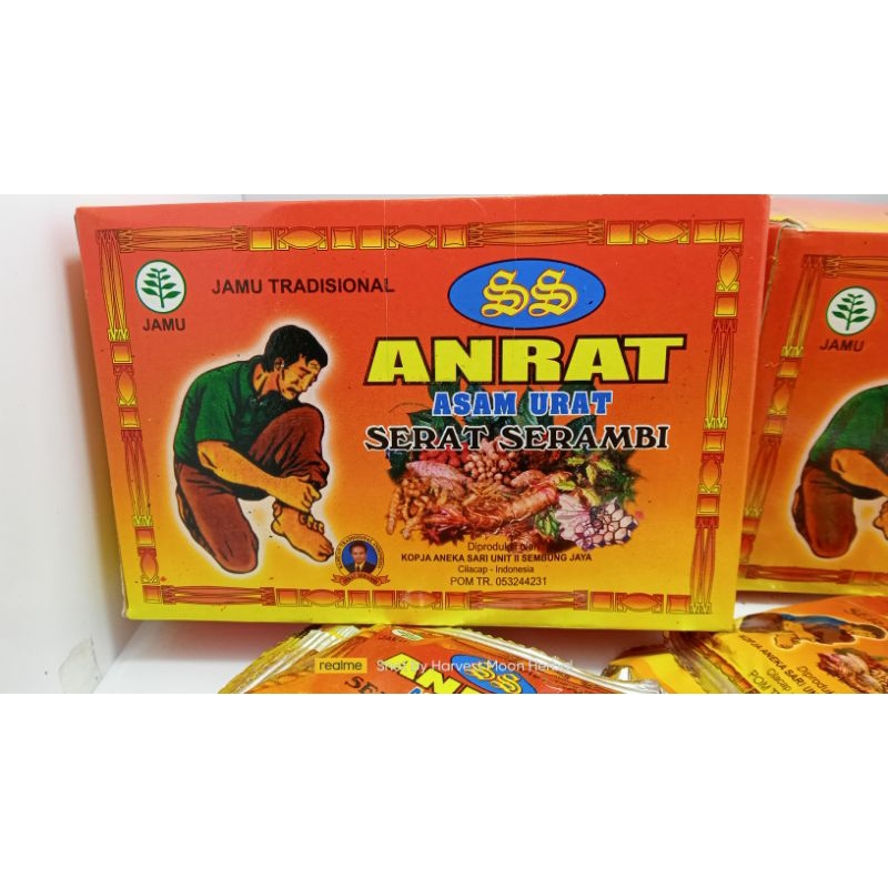 

(Bonus Madu) JAMU HERBAL ANRAT SERBUK BERKHASIAT MENGOBATI SALAH URAT