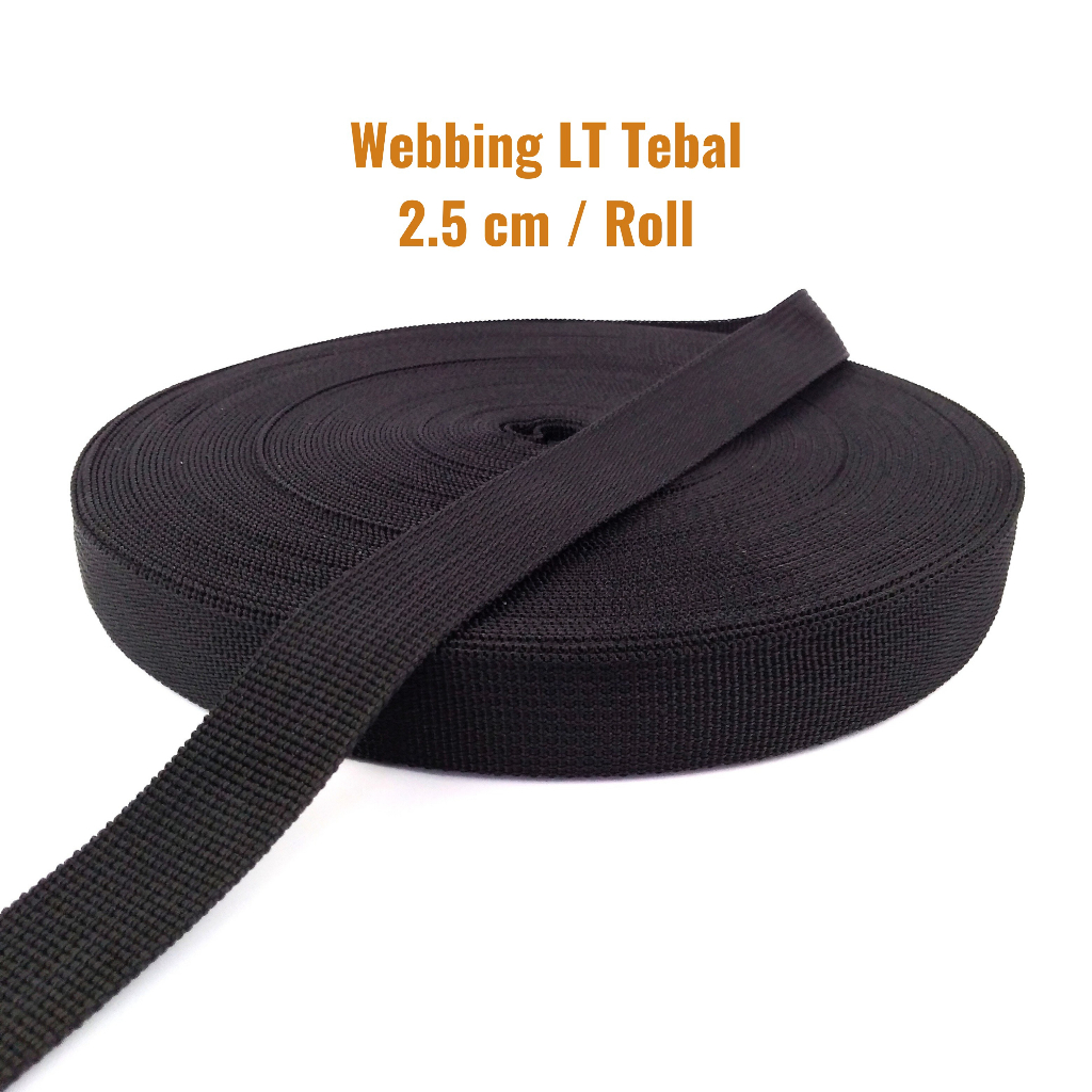 Tali Webbing / Bisban Tas LT 2.5 cm Tebal