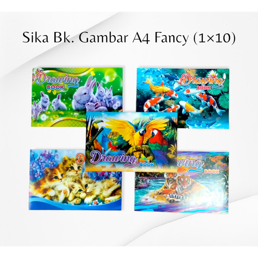 

Buku Gambar A4 FANCY / Karakter