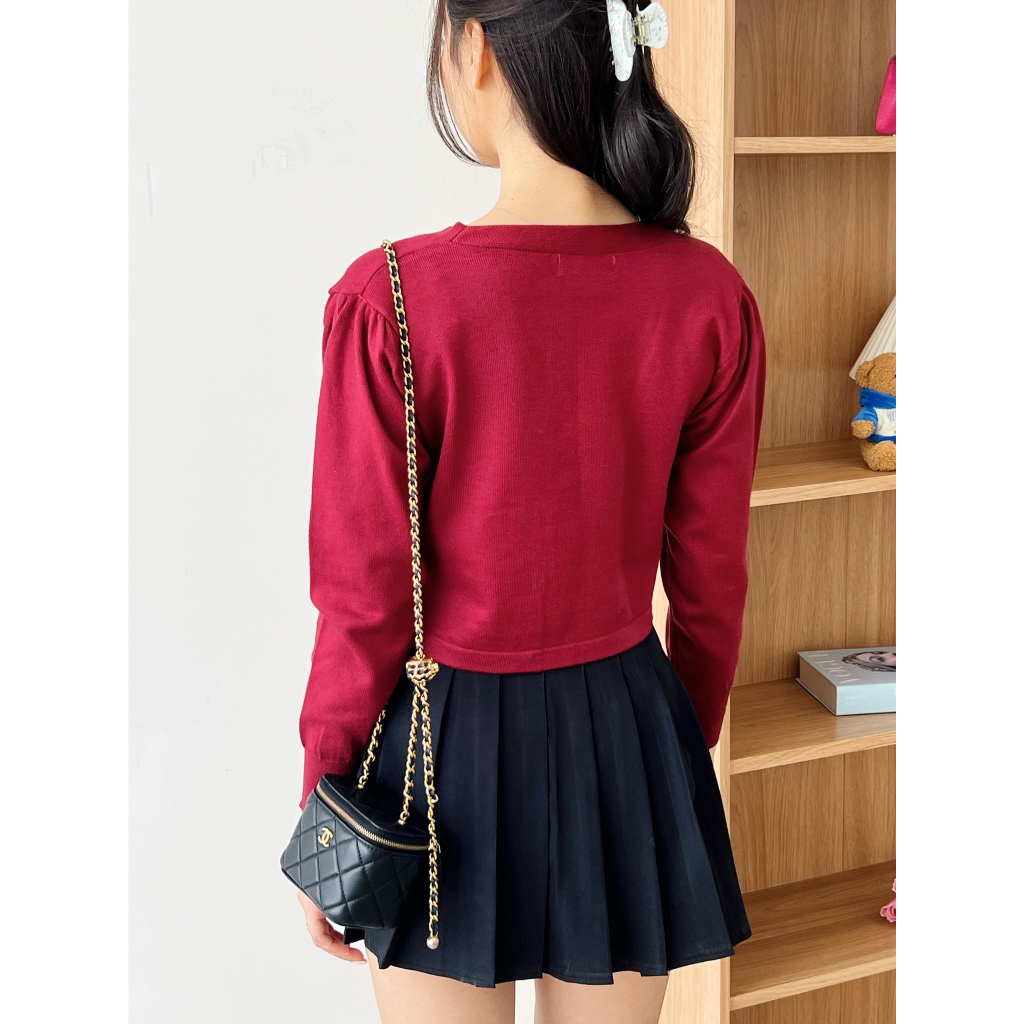 [ Marveile ] Mia Knit Top / Tops Rajut Wanita