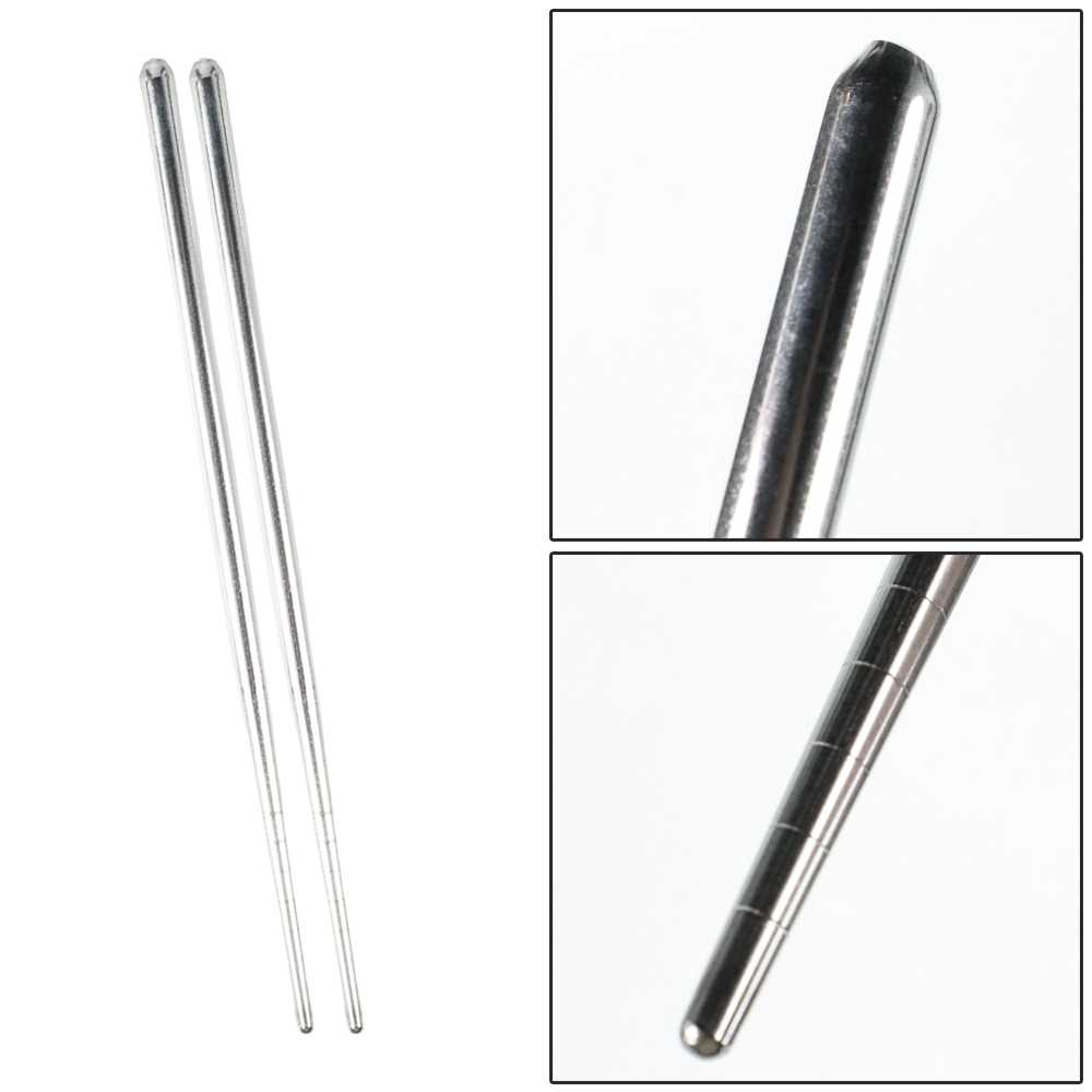 Set Sendok Garpu Sumpit Stainless Steel Perlengkapan Alat Makan Portable Material Stainless Steel Berkualitas