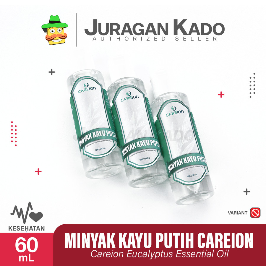 MINYAK KAYU PUTIH CAREION AROMA EUCALYPTUS  - 60 ml