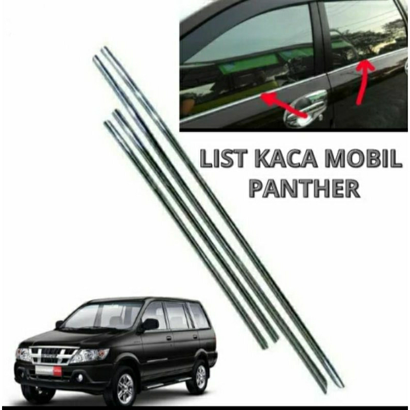 Lis kaca samping mobil panther new kapsul