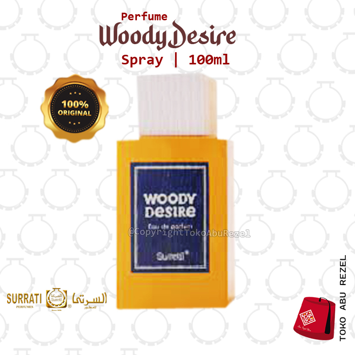 surrati woody desire spray 100ml | Parfum Surrati | Spray 100 ml |  Surrati Perfumes| Original Product | Surrati Factory Holly Makkah KSA