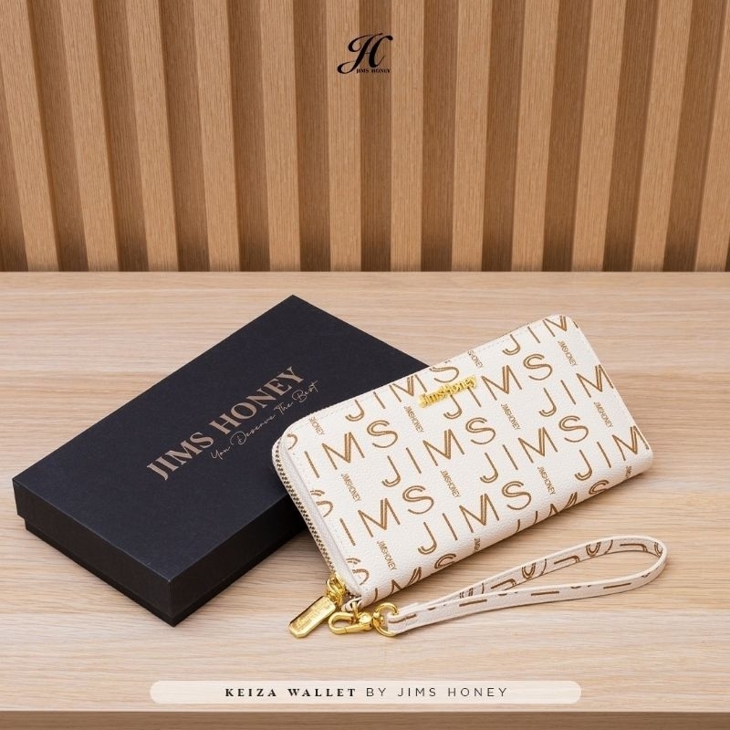 JIMS HONEY KEIZA Wallet Dompet Kartu Panjang Wanita Free Exclusive Box