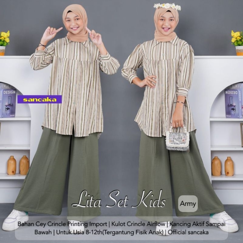 LITA SET KIDS ORIGINAL BY SANCAKA