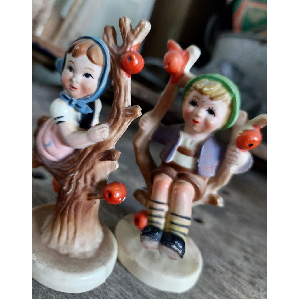 sepasang boneka pop melamin hong kong hidung LECET HALUS