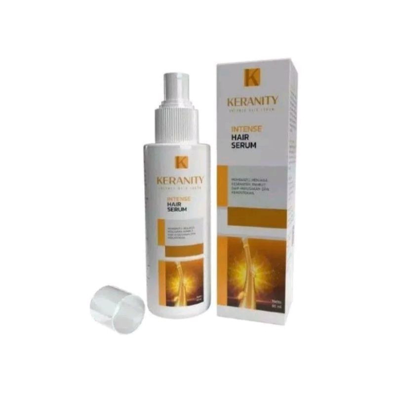 Keranity Intense Hair Serum/Penumbuh Rambut Alami 80ml