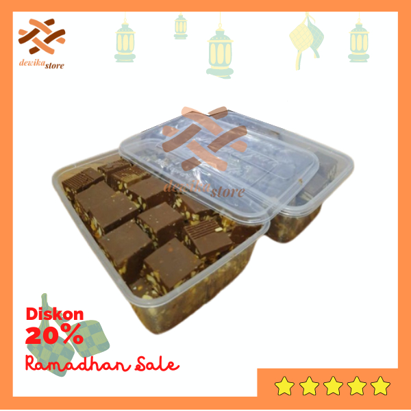 Coklat Patahan SilverQueen Mix Isi Kacang Mete Almond Remahan  Kemasan Box ukuran 250 gram
