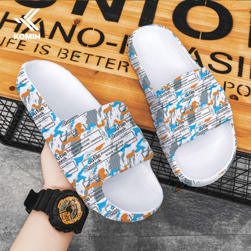 Sandal Pria 2023 ADILETTE Selop Karet EVA Sendal Slop Putih Sandal Slide Sandal Slip On Lmport Unisex SIZE 40-44