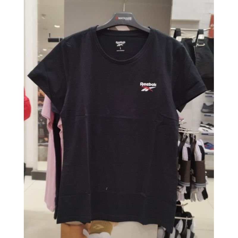 Kaos Reebok Hitam Wanita Ori sale
