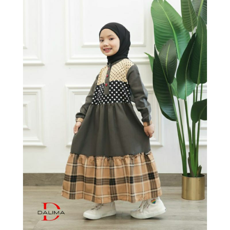 GAMIS  DALIMA KIDS BY SEMUT/Original/MURAH/COD