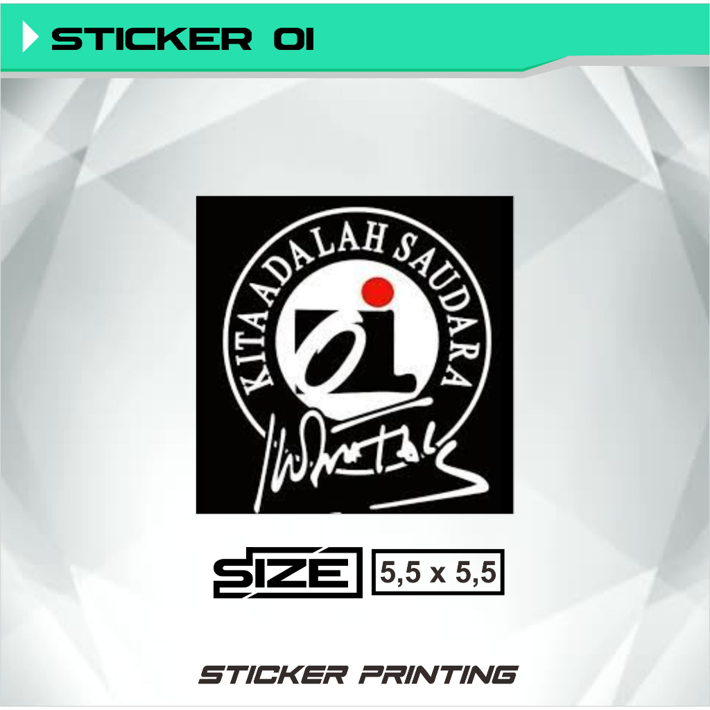 Sticker Oi Iwan Fals