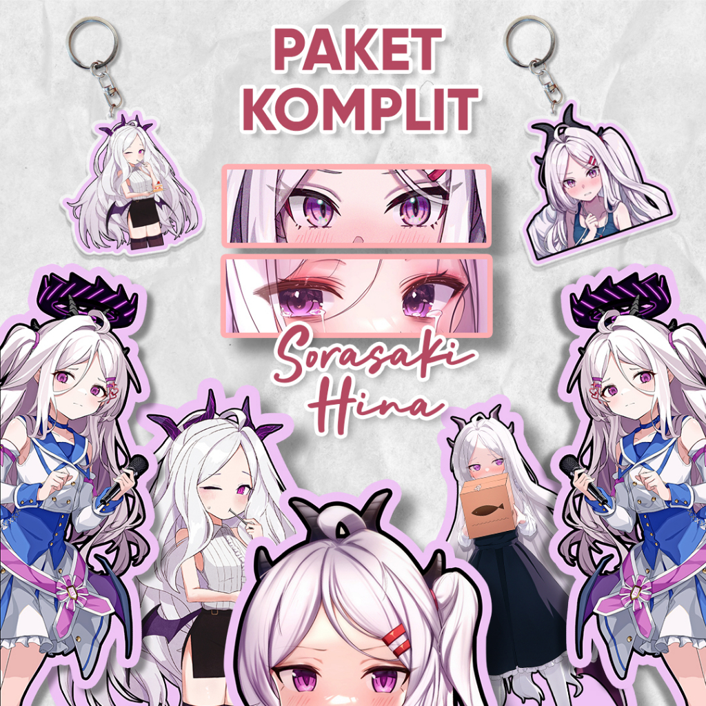 

Paket Komplit Sorasaki Hina / Stiker waterproof