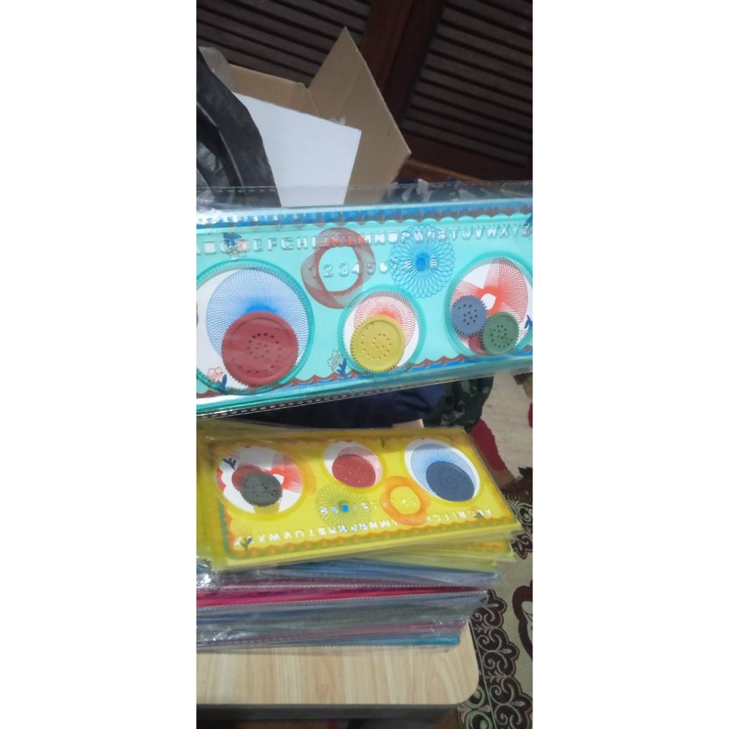 

Penggaris Rotary/ Garisan Rotary Pattern Bunga | ARD