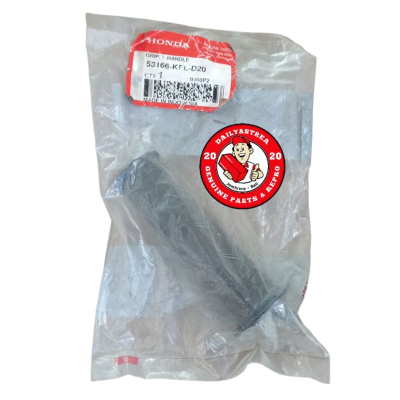 HANDGRIP HAND GRIP SLOP STANG STIR KIRI HONDA REVO KARISMA SUPRA X 125 ORIGINAL AHM 53166-KFL-D20