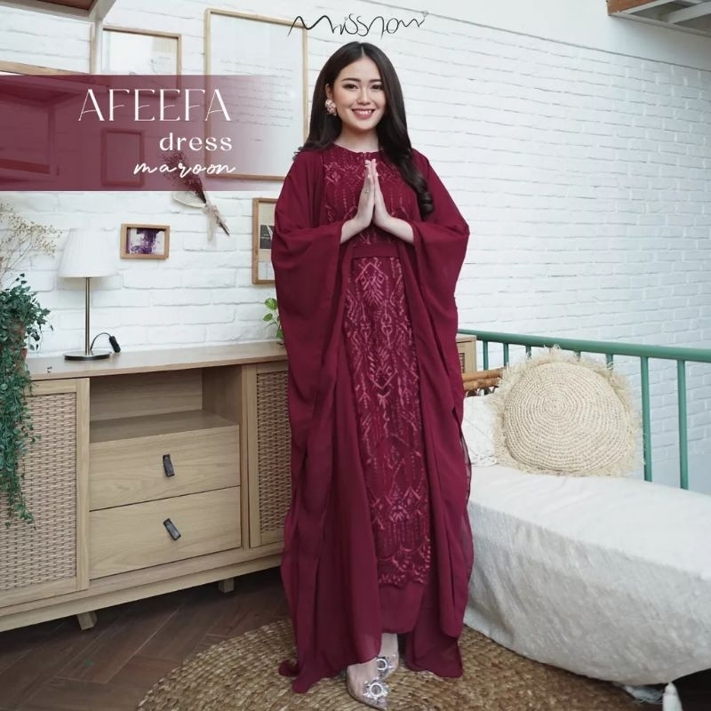 Kaftan Lebaran 2023 Edition Afeefa Kaftan