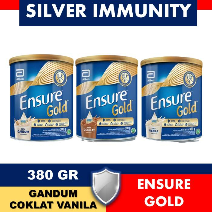 SUSU ENSURE / ENSURE GOLD 380 GR RENDAH LAKTOSA [ FREE BUBLE WRAP + DUS ]